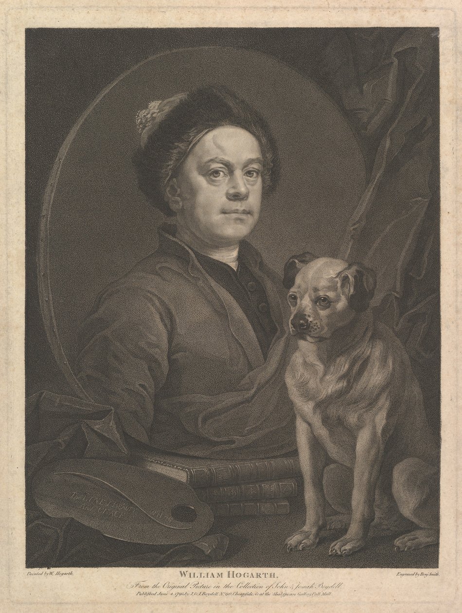 William Hogarth, 7 Haziran 1795. by Benjamin Smith