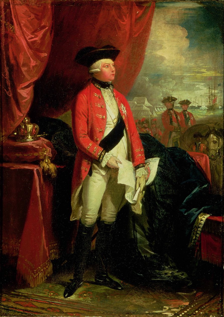 Kral George III (1738-1820) by Benjamin West