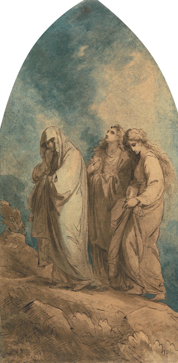 Üç Meryem by Benjamin West