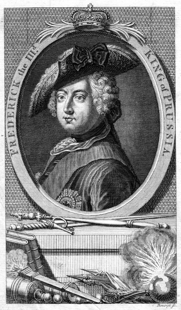 Frederick III, Prusya Kralı, 19. yüzyıl. by Benoist