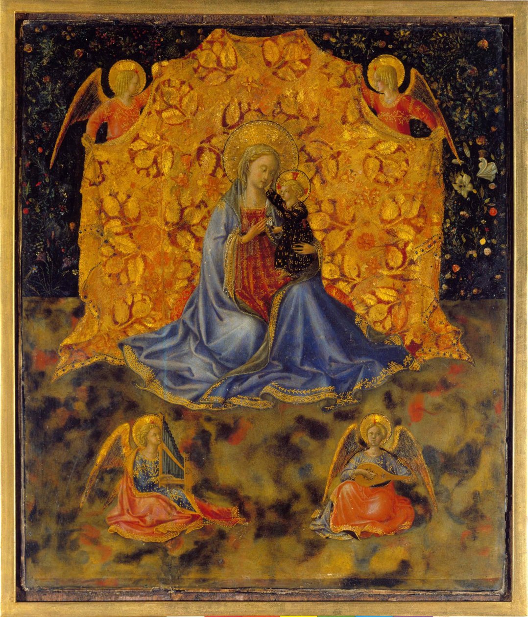 Alçakgönüllü Madonna Alçakgönüllü Madonna, c. 1450. by Benozzo Gozzoli