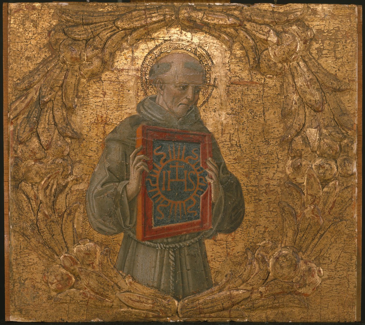 Aziz Bernardino, muhtemelen 1474. by Benvenuto di Giovanni