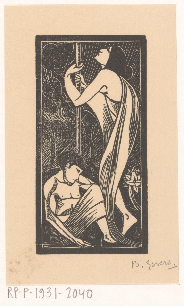 Gece by Bernard Essers (signed by artist)