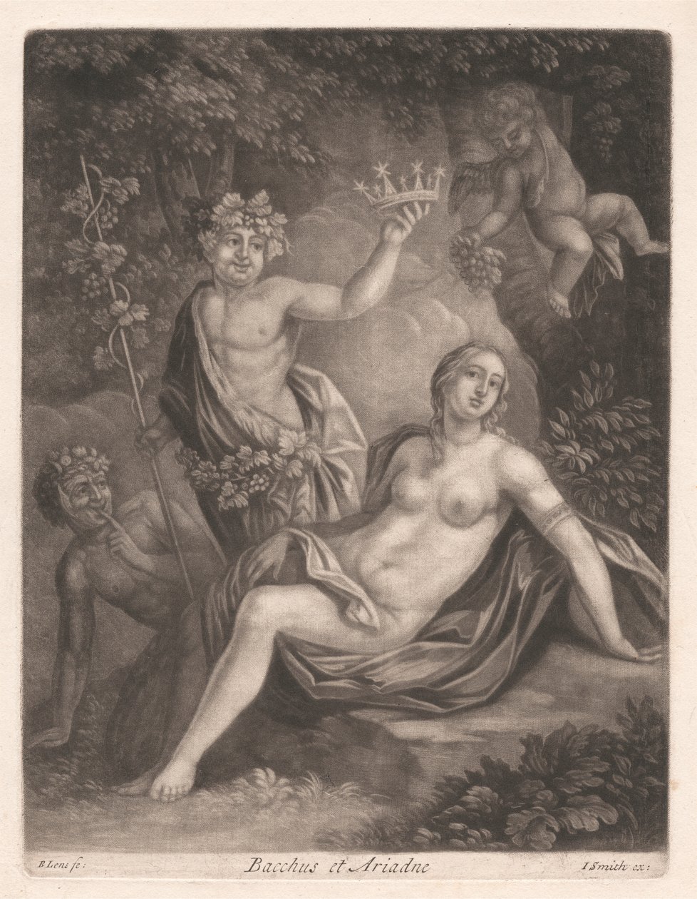 Baküs ve Ariadne by Bernard Lens