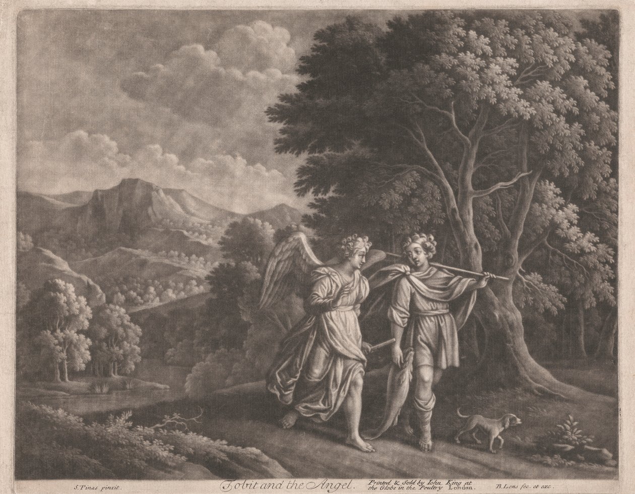 Tobit ve Melek by Bernard Lens