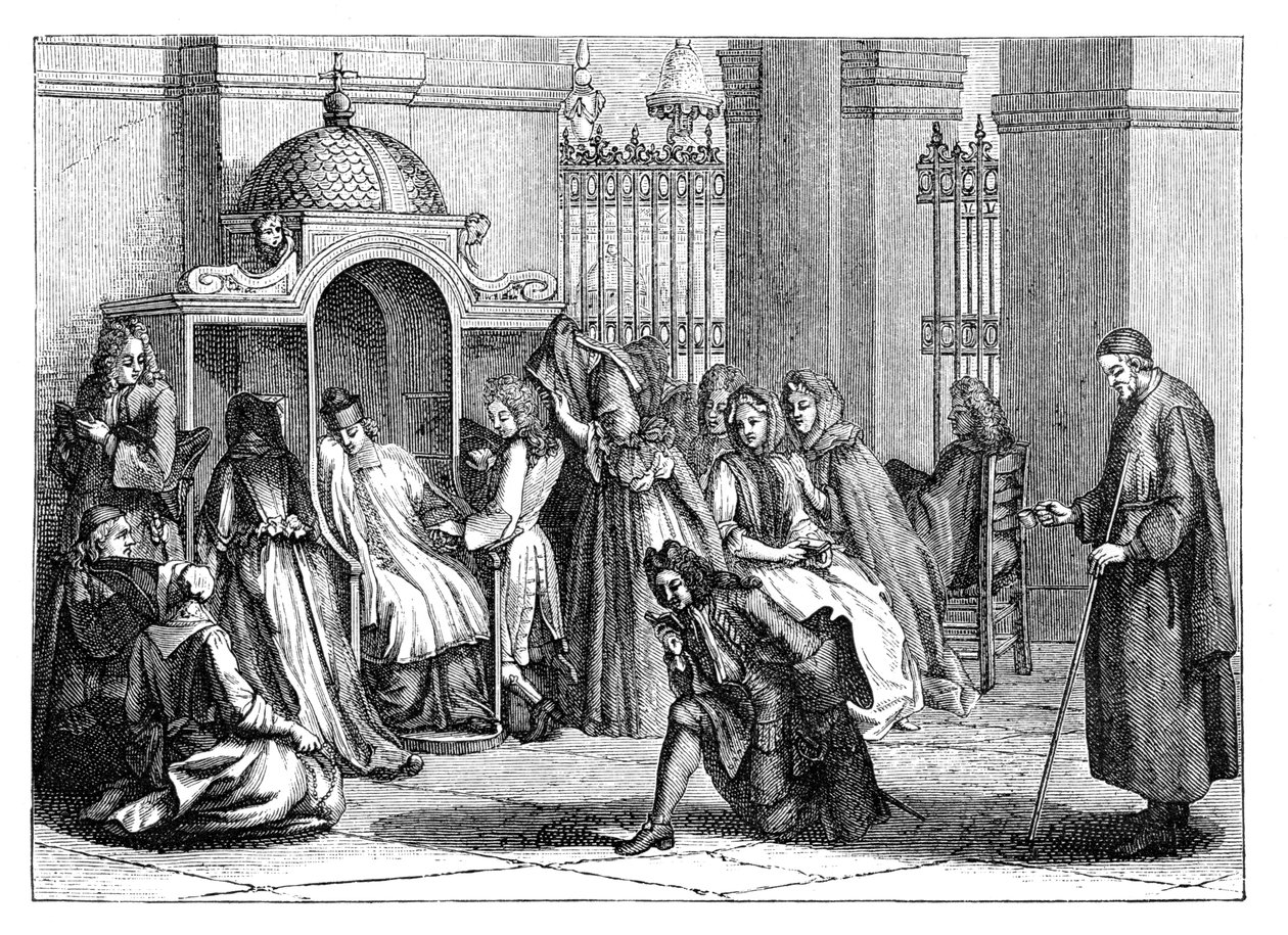 İtiraf, 1885. by Bernard Picart