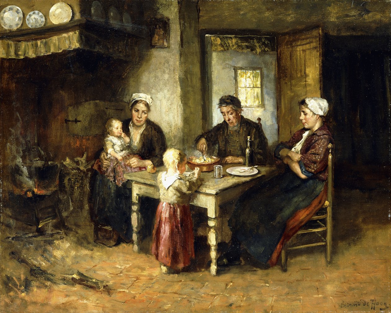 Akşam yemeği by Bernard de Hoog