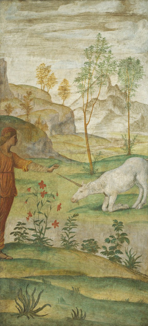 Procris ve Tek Boynuzlu At by Bernardino Luini