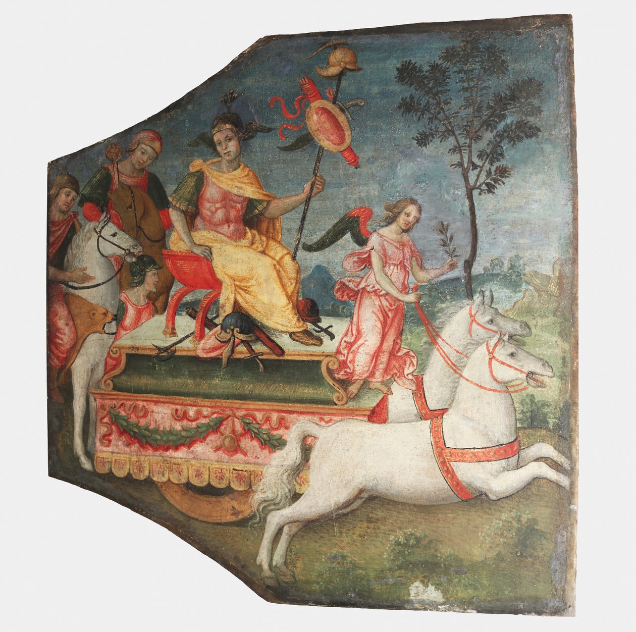 Bir Savaşçının Zaferi, ca. 1509. by Bernardino Pinturicchio