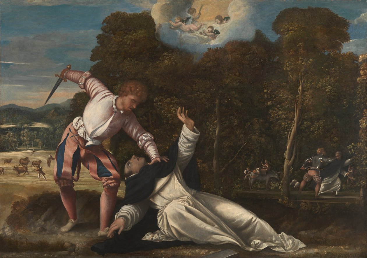 Aziz Peter Şehit Ölümü by Bernardino da Asola