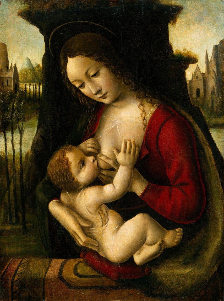 Madonna ve Çocuk. by Bernardino de