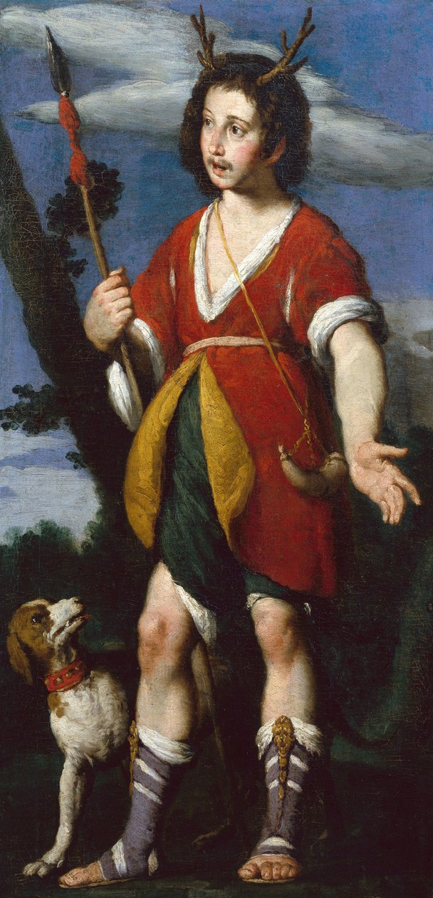 Actaeon (tuval üzerine yağlı boya) by Bernardo Strozzi