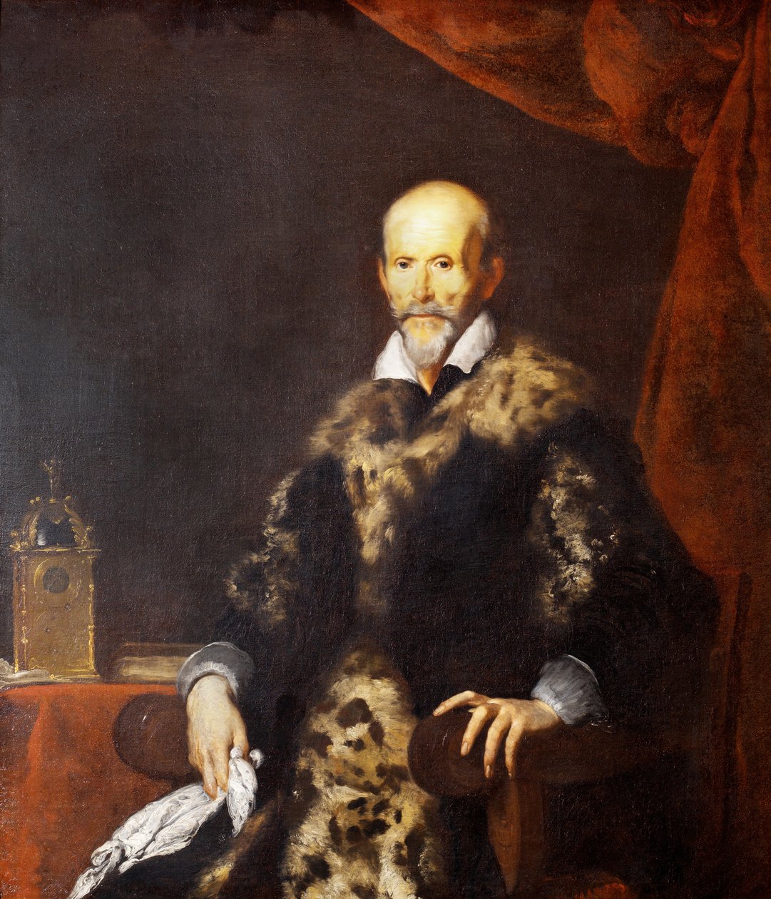 Bir Cenevizli Asilzadenin Portresi, 1615. by Bernardo Strozzi