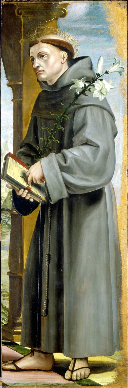 Padua Aziz Anthony by Bernadino Zenale