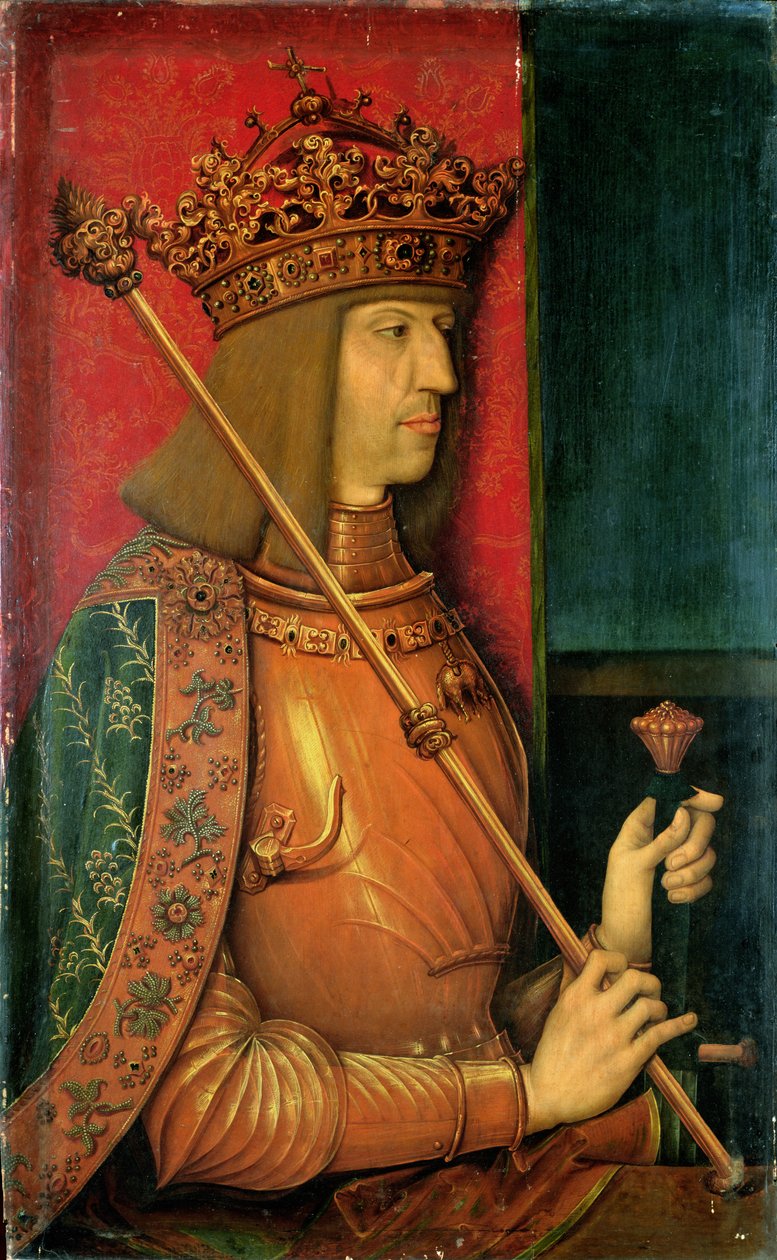 Emperor Maximilian I, c.1500 (panel) by Bernhard Strigel