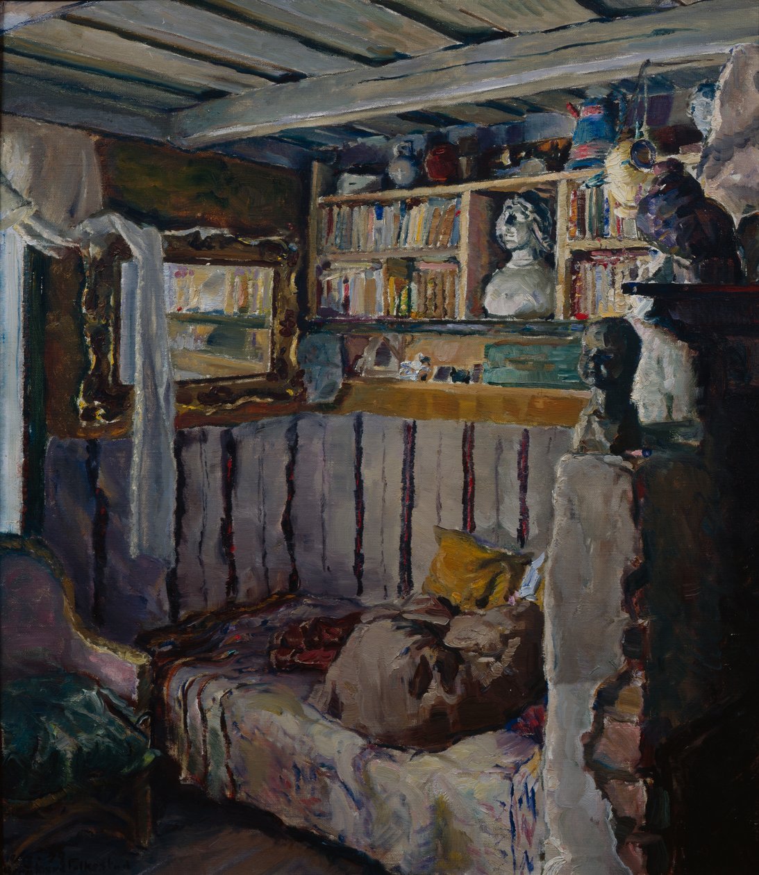 İsimsiz (tuval üzerine yağlı boya) by Bernhard Dorotheus Folkestad