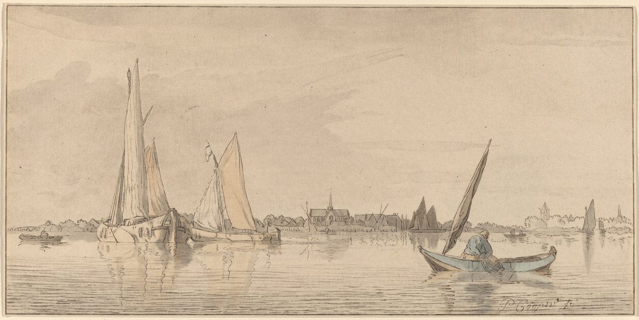 Kasabalı Nehir, 1775. by Bernhard Schreuder