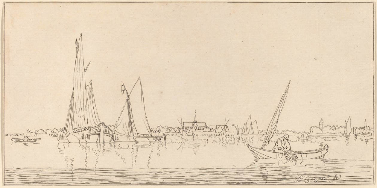 Kasabalı Nehir, 1775. by Bernhard Schreuder
