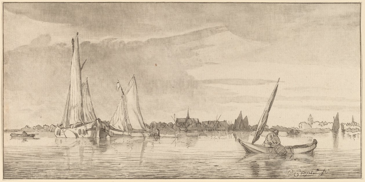 Kasabalı Nehir, 1775. by Bernhard Schreuder