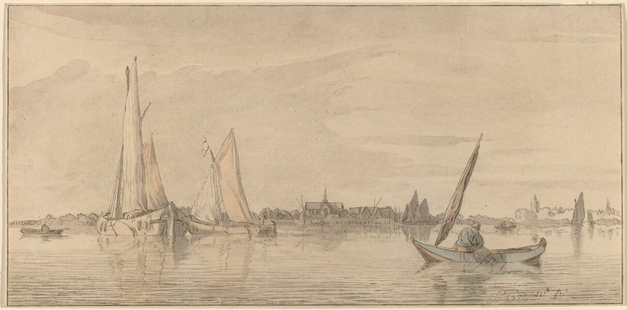 Kasabalı Nehir, 1775. by Bernhard Schreuder