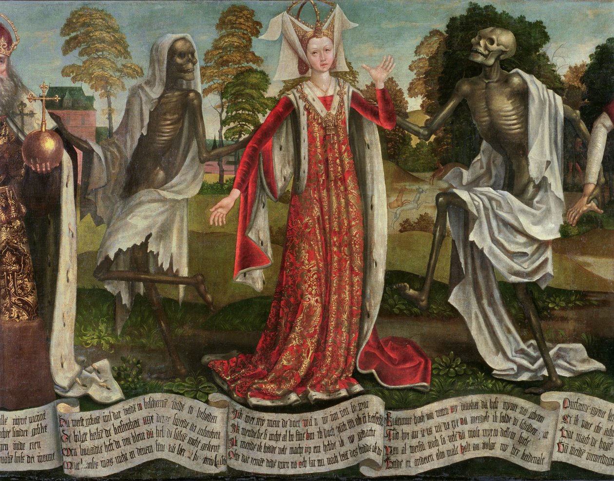 Danse Macabre: İmparatoriçe (detay) (bkz. 197686, 197687) by Bernt Notke