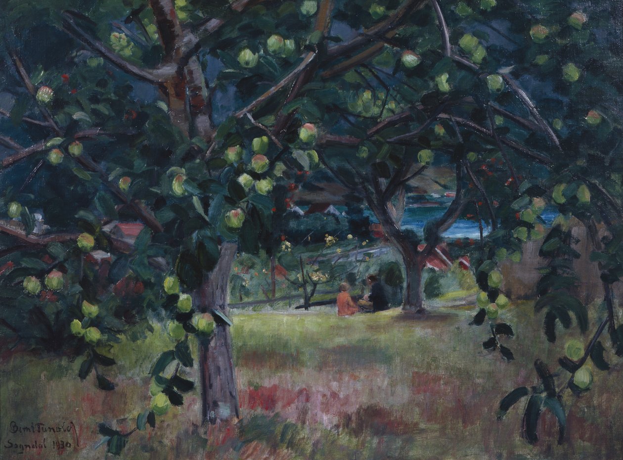 Elma ağacı, Sogndal by Bernt Wilhelm Tunold