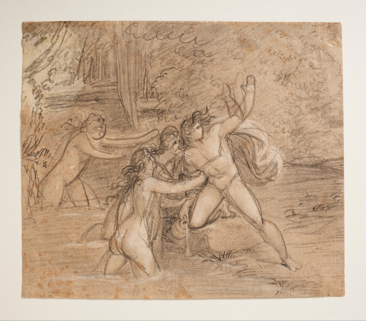 Hylas ve Su Perileri by Bertel Thorvaldsen
