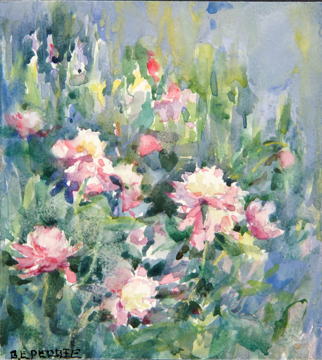 İsimsiz Çiçekler, 1916. by Bertha Eversfield Perrie