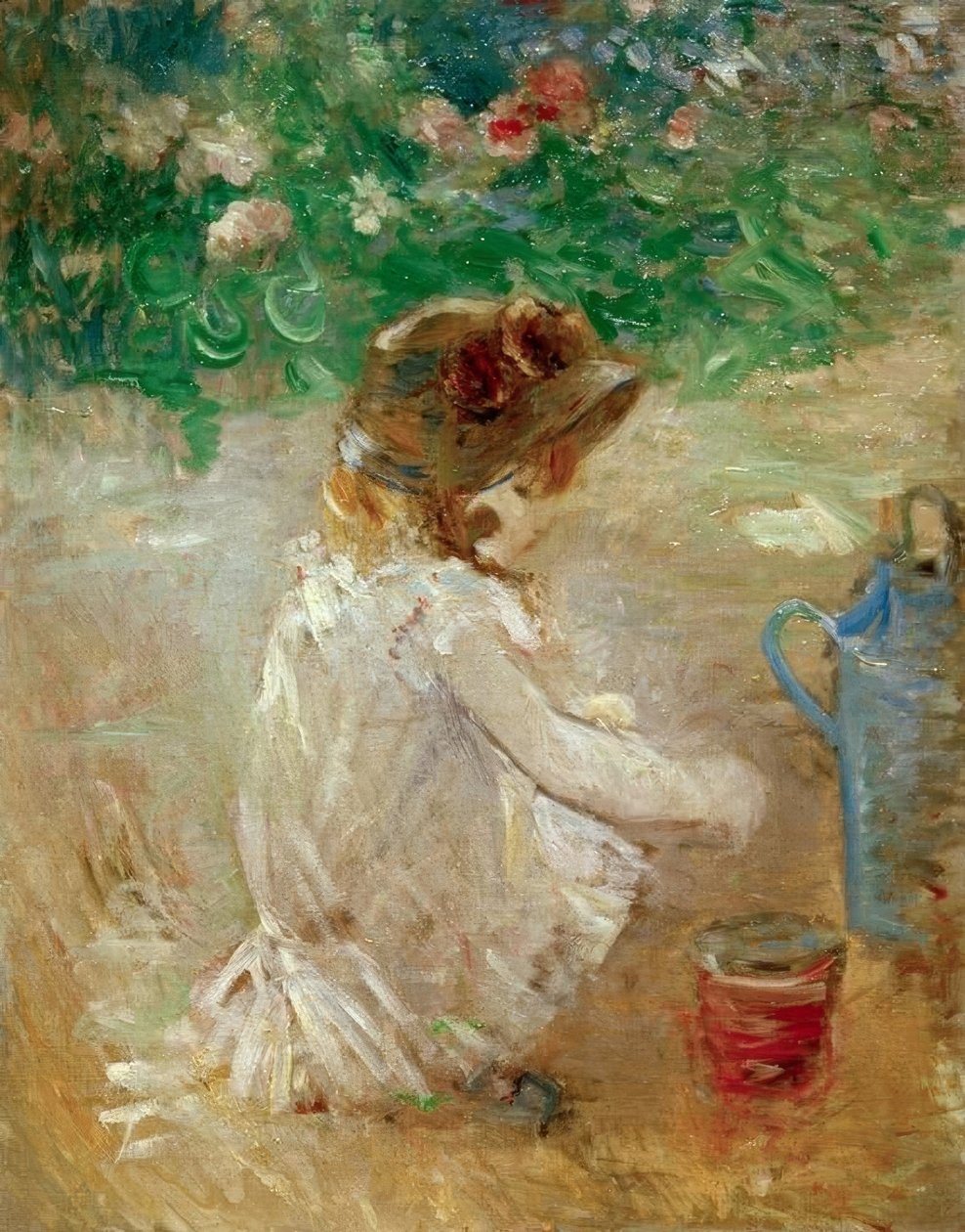 kum turtaları by Berthe Morisot