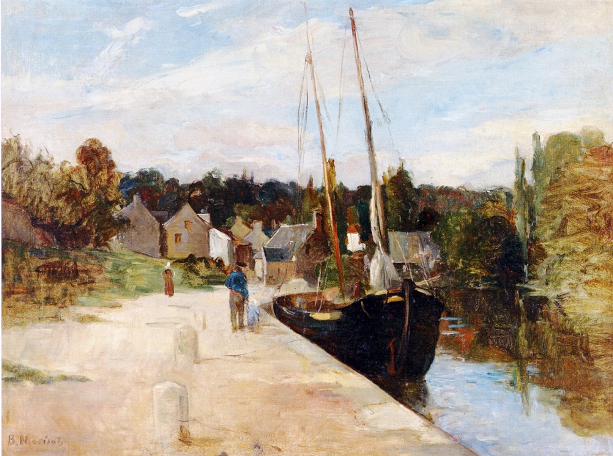 Rosbras, Brittany, 1866-67 by Berthe Morisot