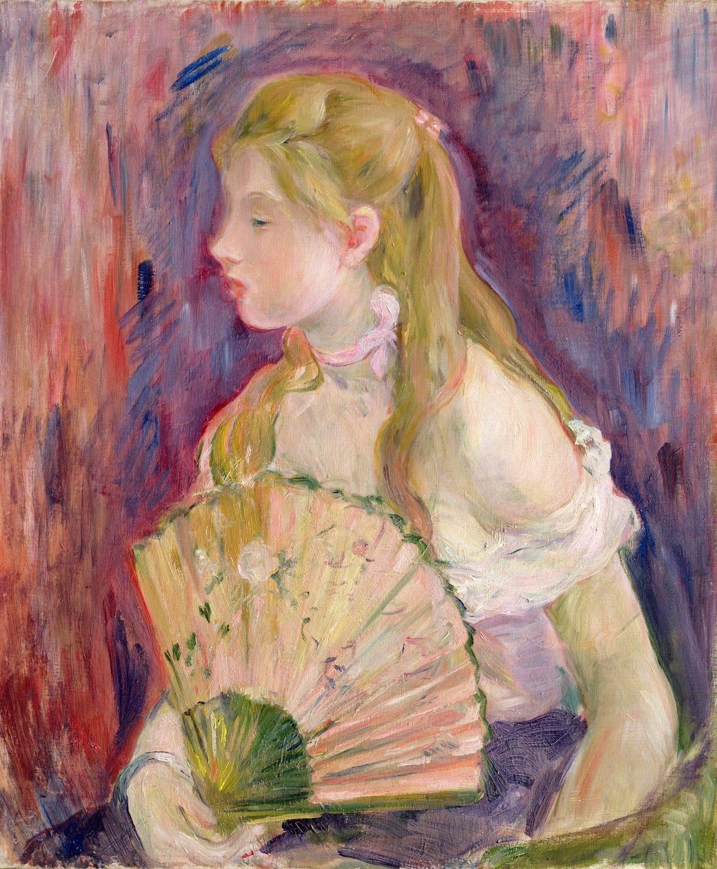 Hayranı Olan Genç Kız, 1893 by Berthe Morisot