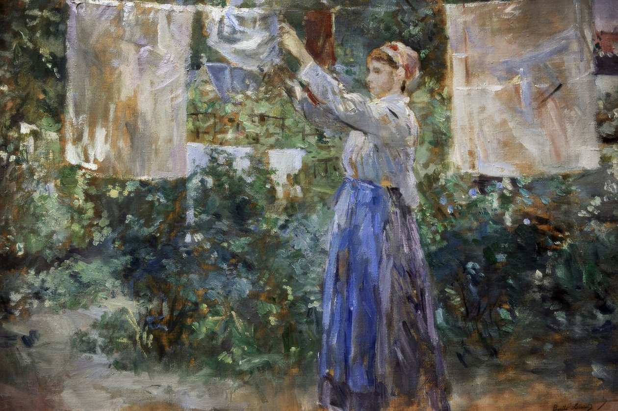 Berthe Morisot (1841-1895) by Berthe Morisot