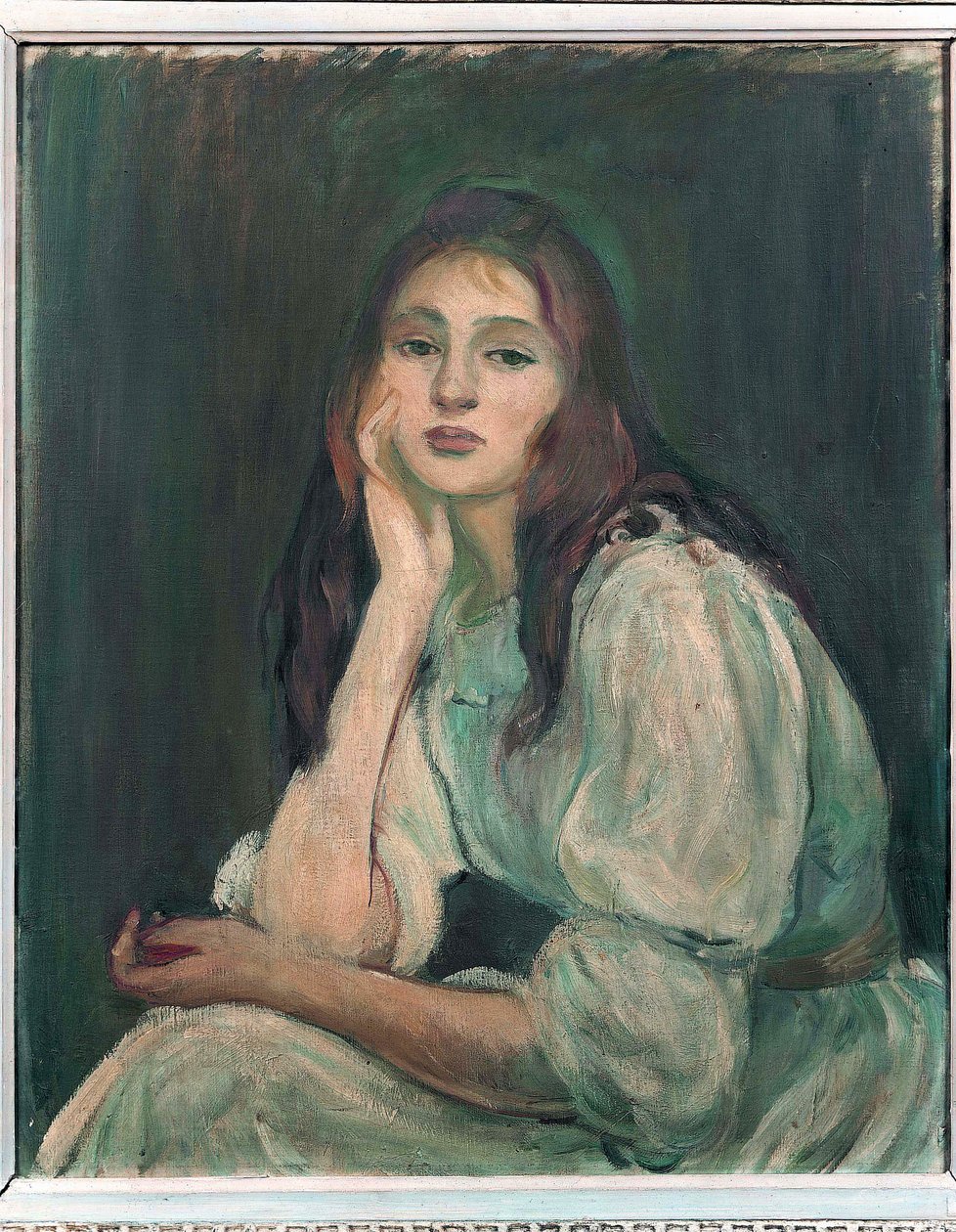 Julie Hayal Kurmak, 1894 by Berthe Morisot
