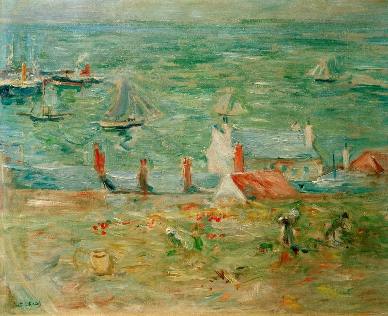Gorey limanı by Berthe Morisot