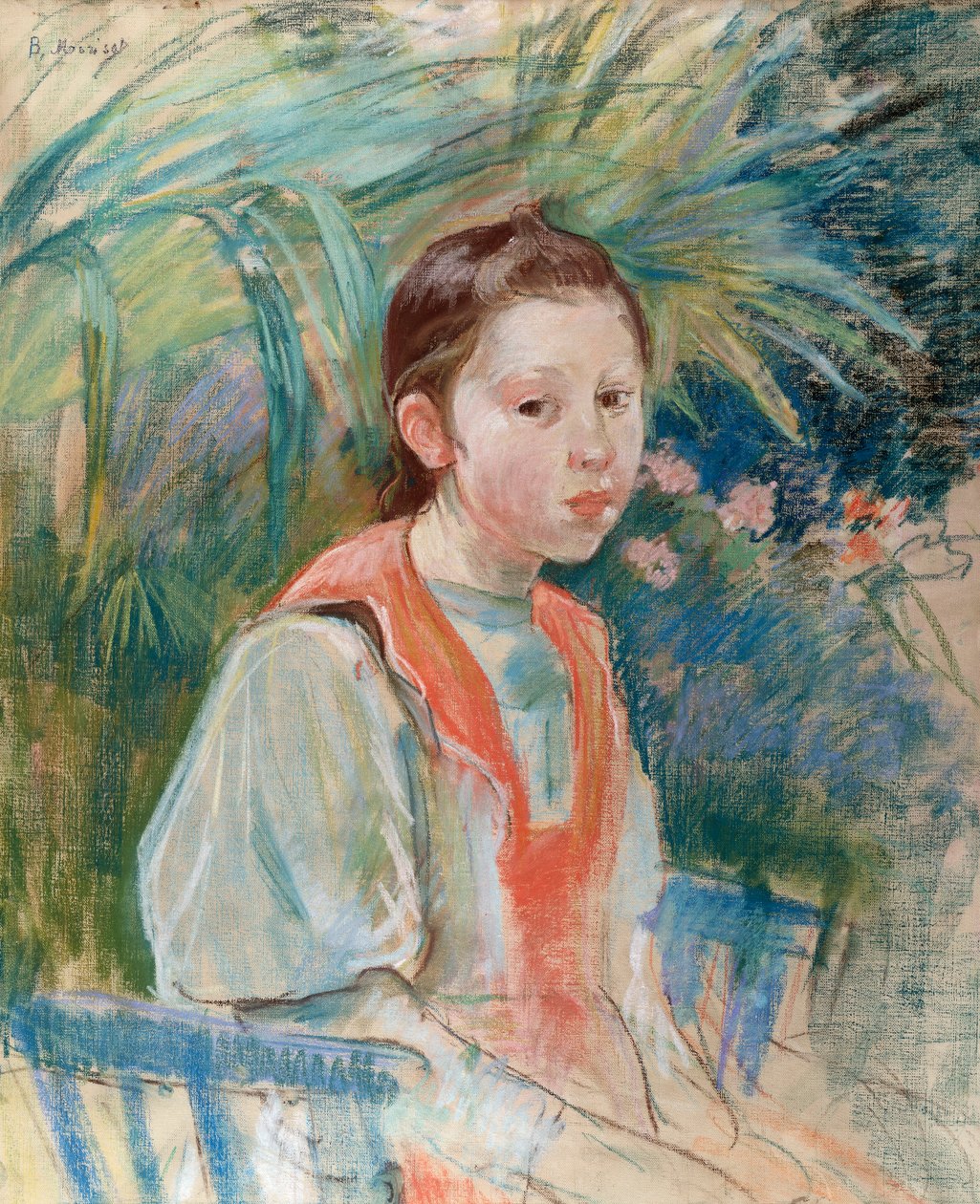 Marthe Givaudan, 1892 by Berthe Morisot