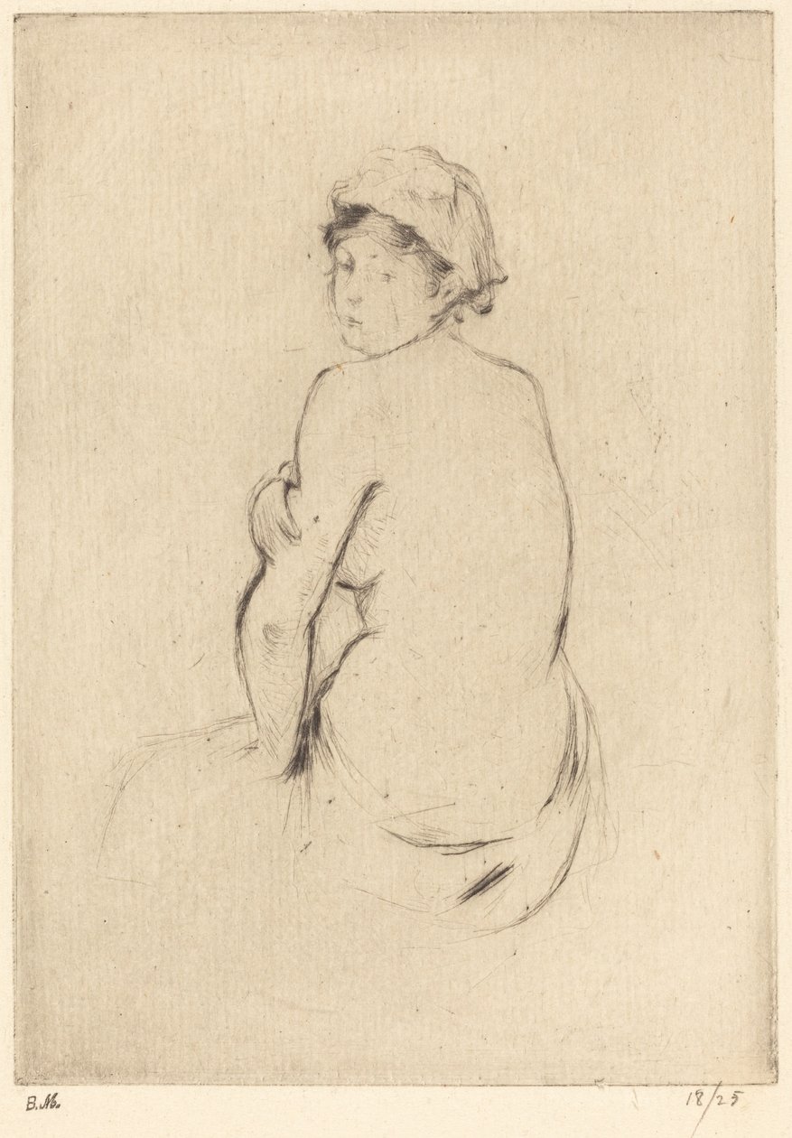 Çıplak by Berthe Morisot