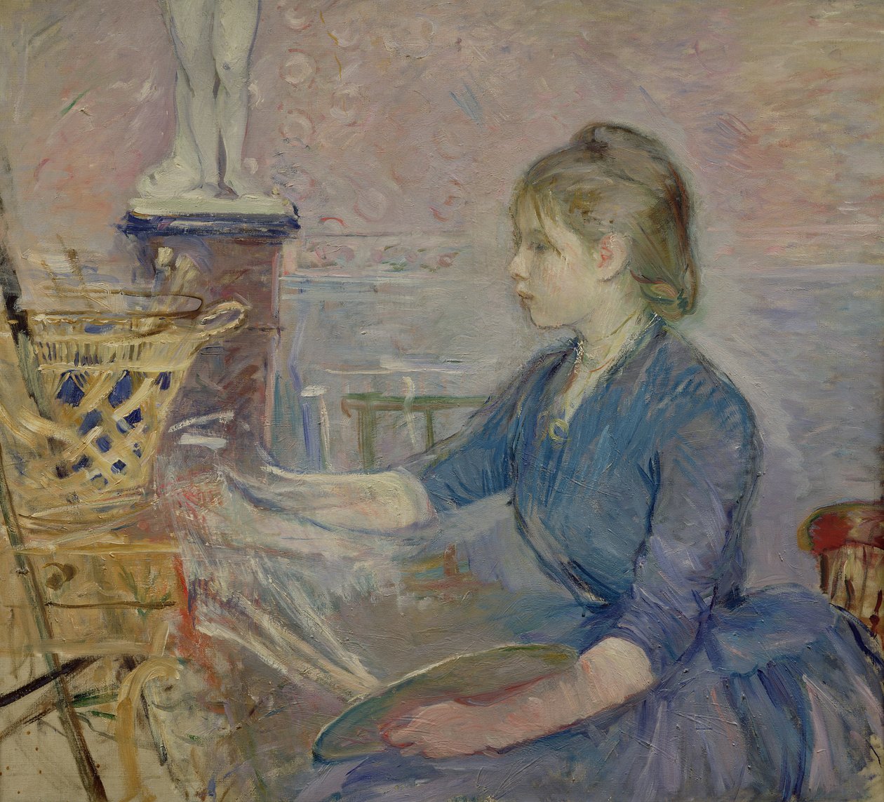Paule Gobillard (1867-1946) tablosu by Berthe Morisot