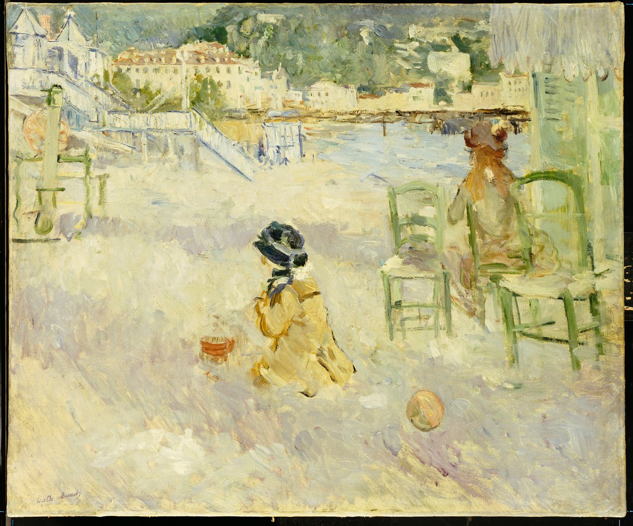 Nice Sahili, 1882 by Berthe Morisot