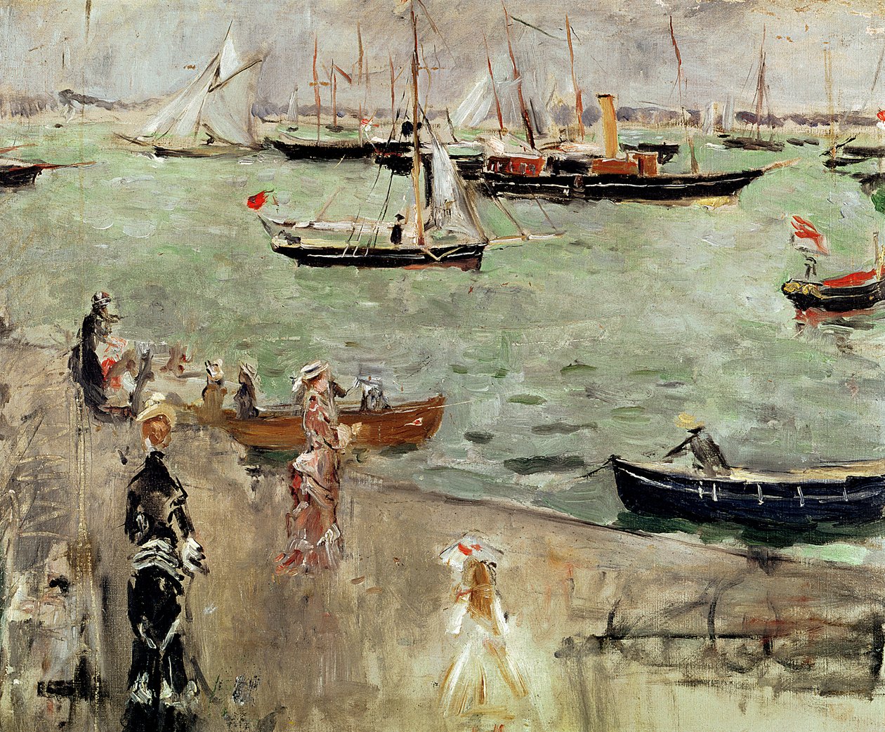 Wight Adası by Berthe Morisot