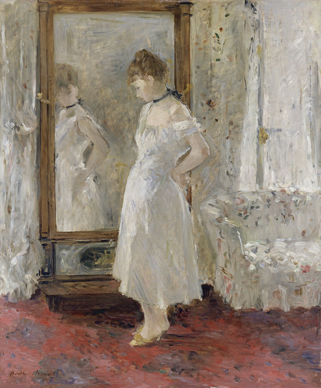 Cheval cam, 1876 by Berthe Morisot