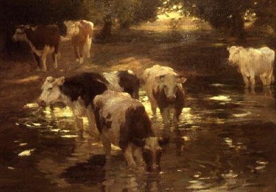 Sulama Noktası by Bertram Priestman