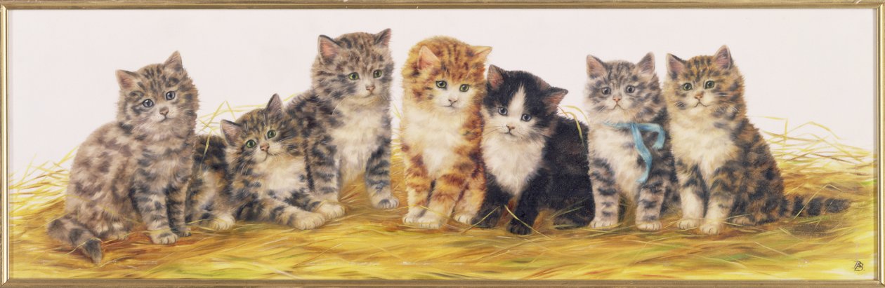 yedi yavru kedi by Bessie Bamber
