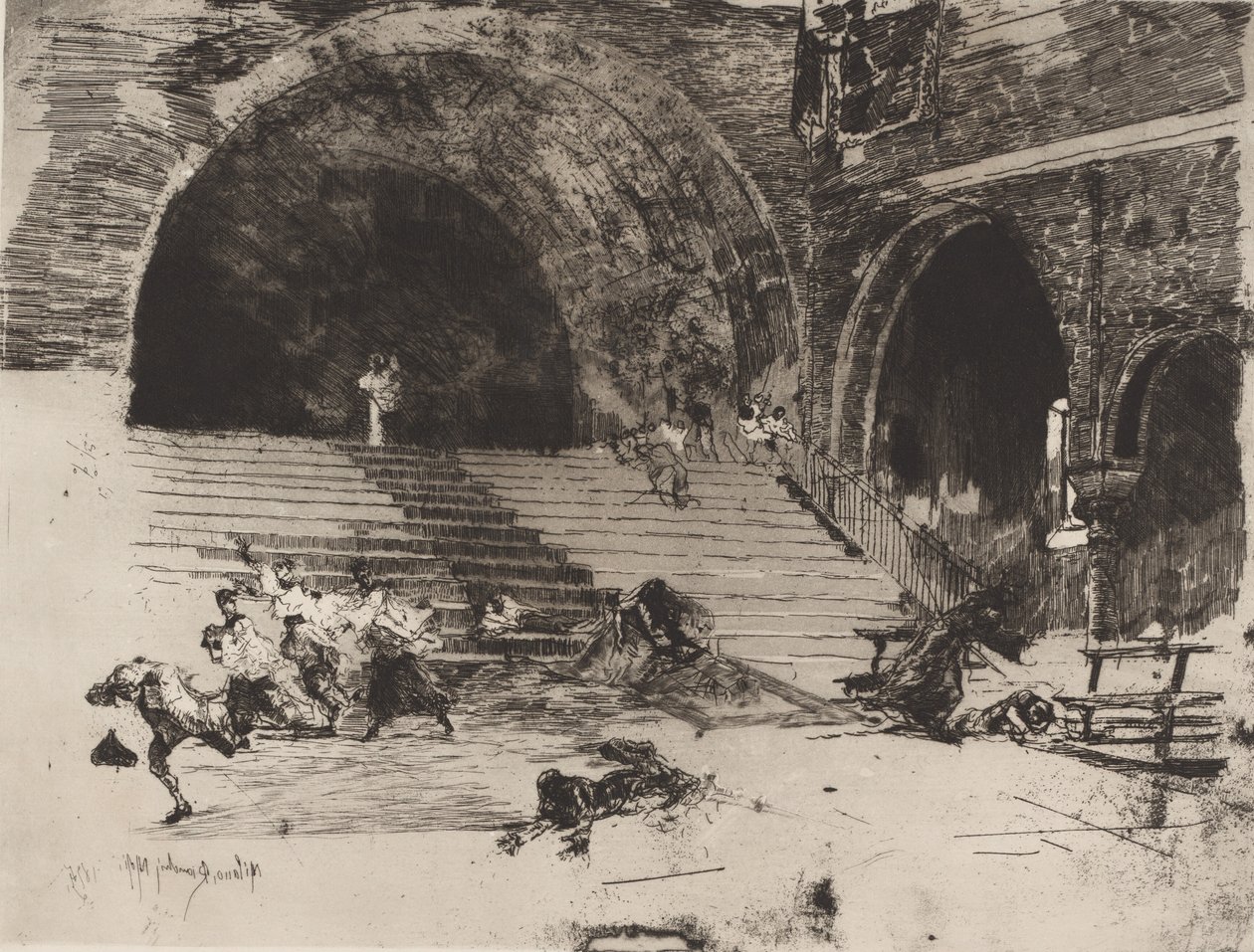Bir Mucize Un Mucize, 1874. by Bianchi Mose