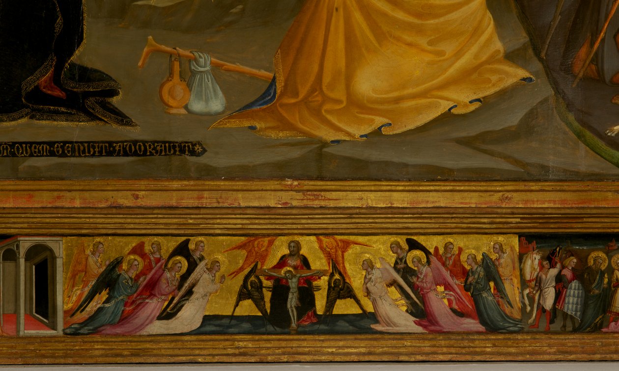 Doğuş'tan detay (ahşap üzerine tempera) by Bicci di Lorenzo