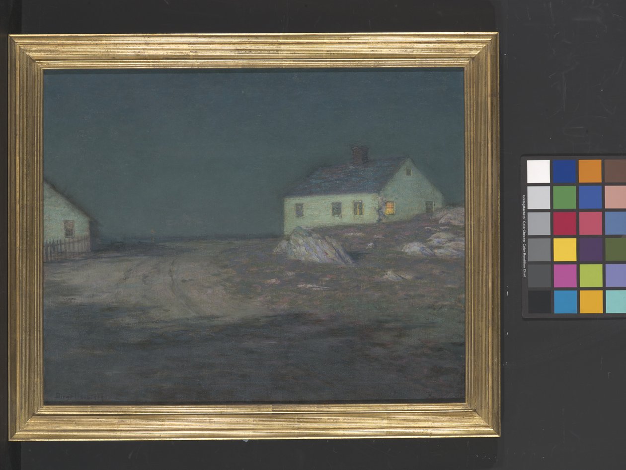 Liman Işığı (tuval üzerine yağlıboya) by Birge Harrison