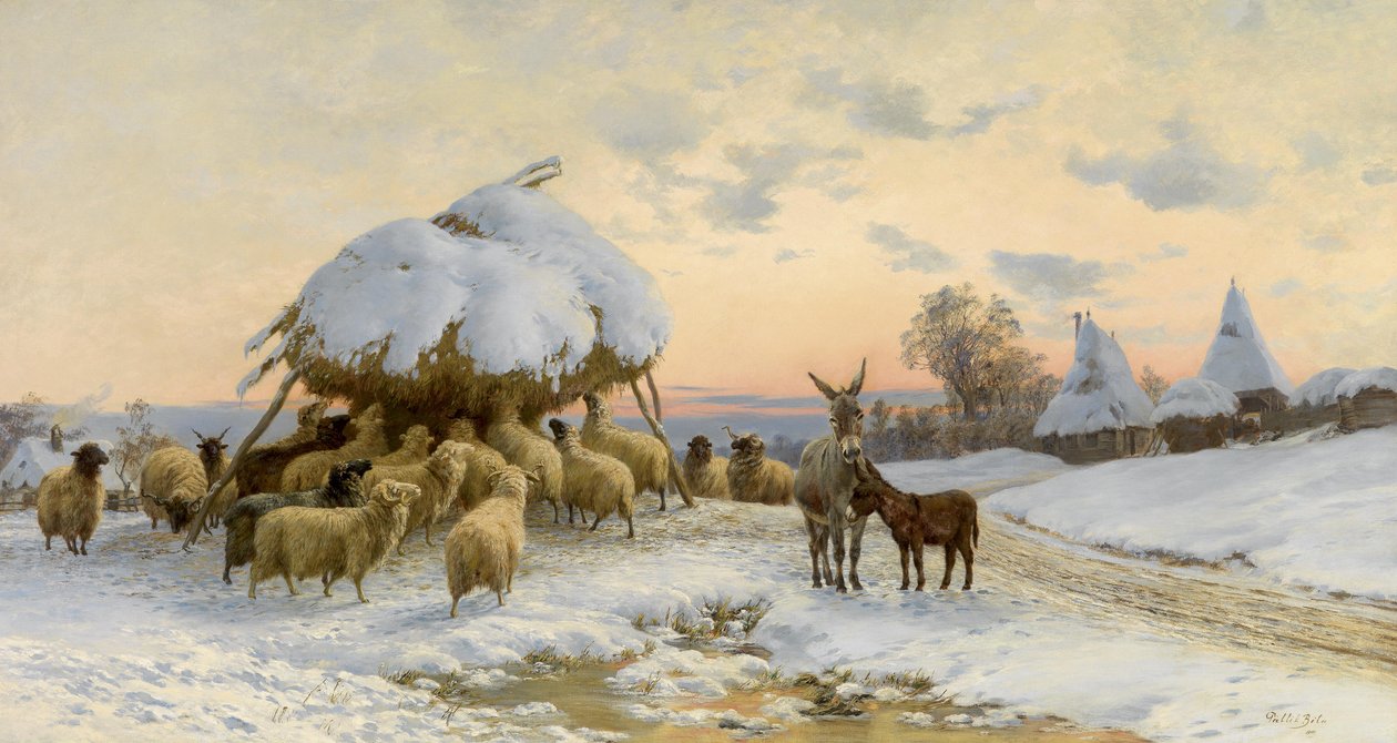 Kış zamanı by Béla Pállik