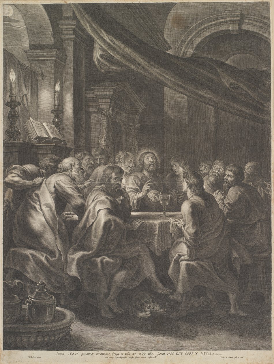 Kutsal Komünyon by Boetius Adams Bolswert