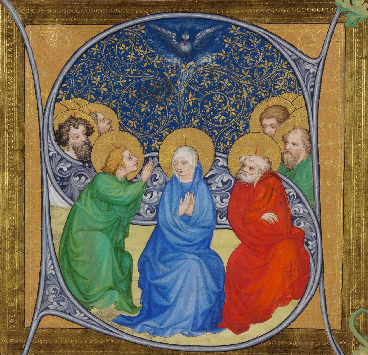 Pentekost by Bohemian Master