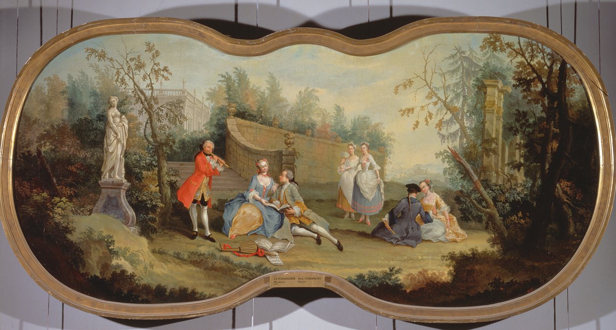 Müzik, 1754 by Boris Vasilievich Sukhodolsky