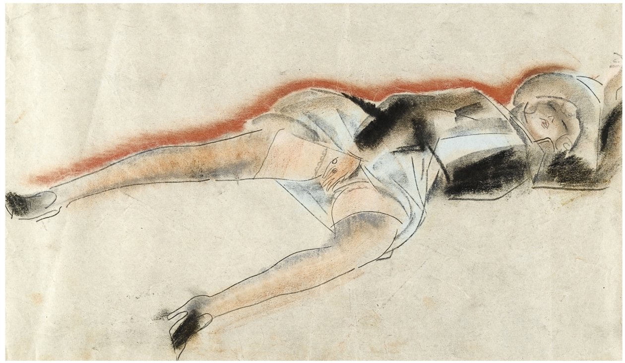 erotik çizim by Boris Dmitrievich Grigoriev